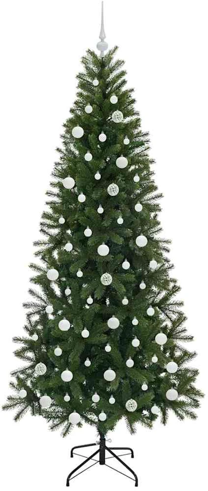 Dirbtinė Kalėdų eglutė Žalia 210 cm PE ir PVC
