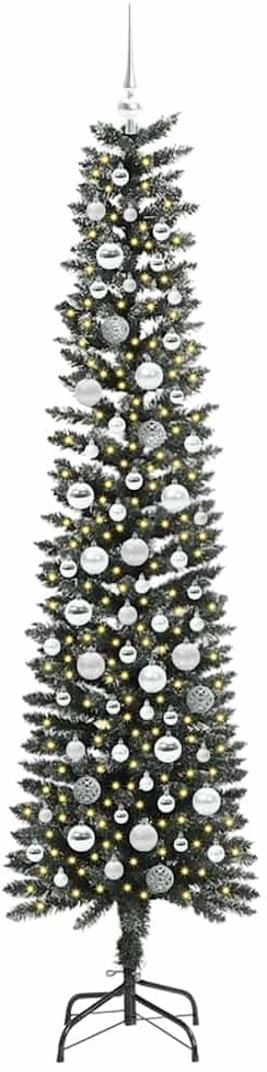 Dirbtinė Kalėdų eglutė Žalia 210 cm PVC, plastikas ir plienas