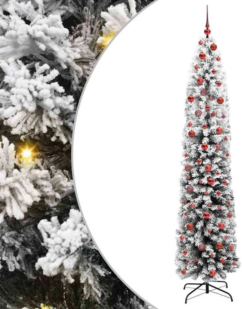 Dirbtinė Kalėdų eglutė Žalia 210 cm PVC, plienas ir plastikas