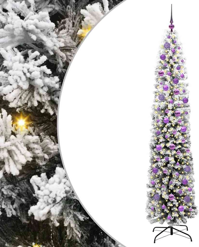 Dirbtinė Kalėdų eglutė Žalia 210 cm PVC, plienas ir plastikas