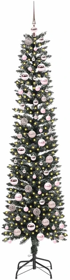 Dirbtinė Kalėdų eglutė Žalia 210 cm PVC, plastikas ir plienas