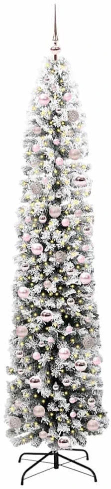 Dirbtinė Kalėdų eglutė Žalia 210 cm PVC, plienas ir plastikas