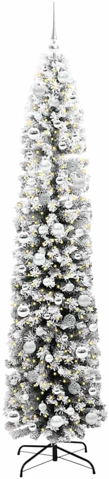 Dirbtinė Kalėdų eglutė Žalia 210 cm PVC, plienas ir plastikas