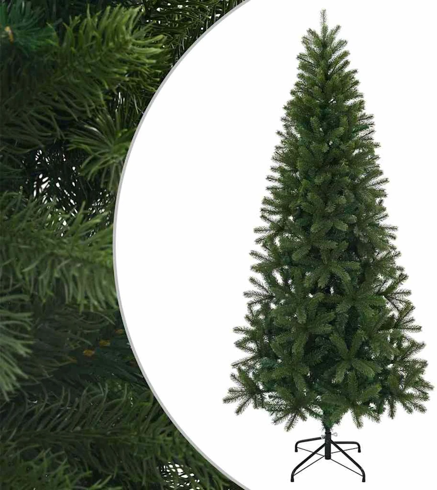 Dirbtinė Kalėdų eglutė 210 cm PVC, PE ir plienas Žalia