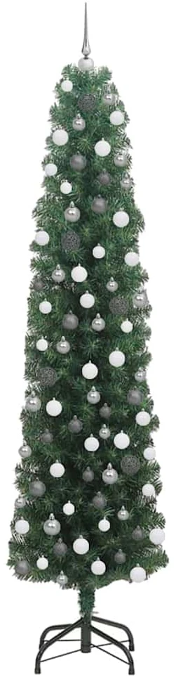 Dirbtinė Kalėdų eglutė Žalia 210 cm PVC, plienas ir plastikas