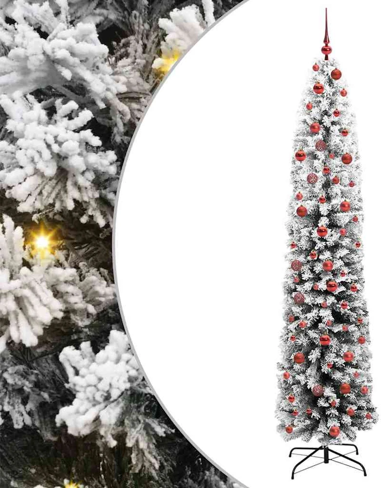 Dirbtinė Kalėdų eglutė Žalia 210 cm PVC, plienas ir plastikas