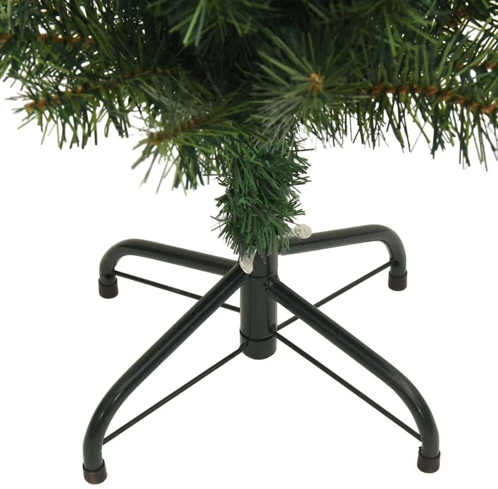 Dirbtinė Kalėdų eglutė Žalia 210 cm PVC, plienas ir plastikas