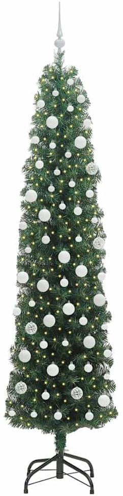 Dirbtinė Kalėdų eglutė Žalia 210 cm PVC, plienas ir plastikas