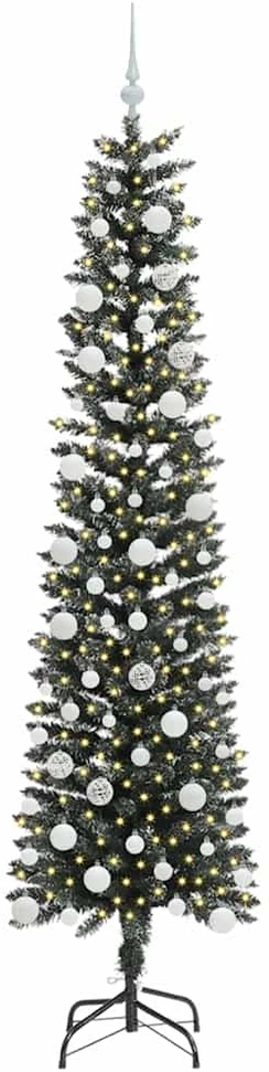 Dirbtinė Kalėdų eglutė Žalia 210 cm PVC, plastikas ir plienas