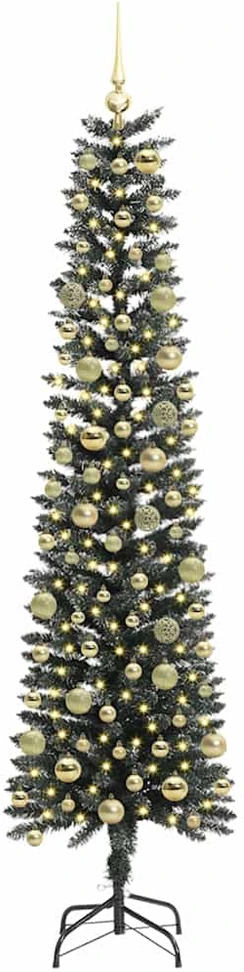 Dirbtinė Kalėdų eglutė Žalia 210 cm PVC, plastikas ir plienas