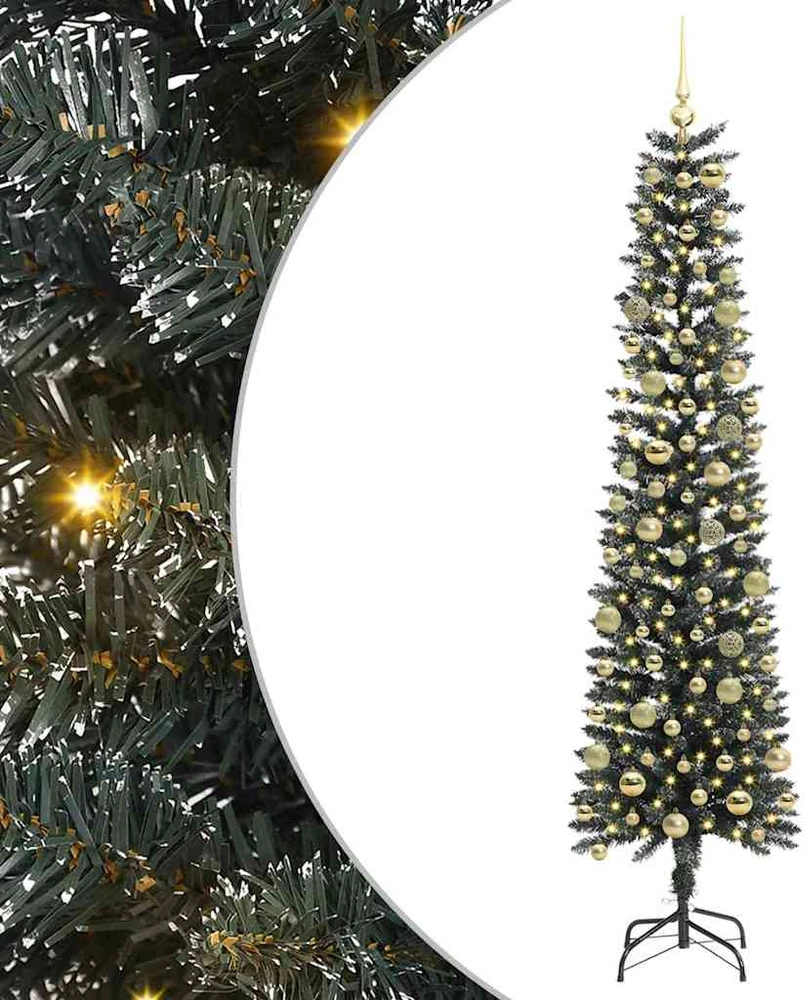 Dirbtinė Kalėdų eglutė Žalia 210 cm PVC, plastikas ir plienas