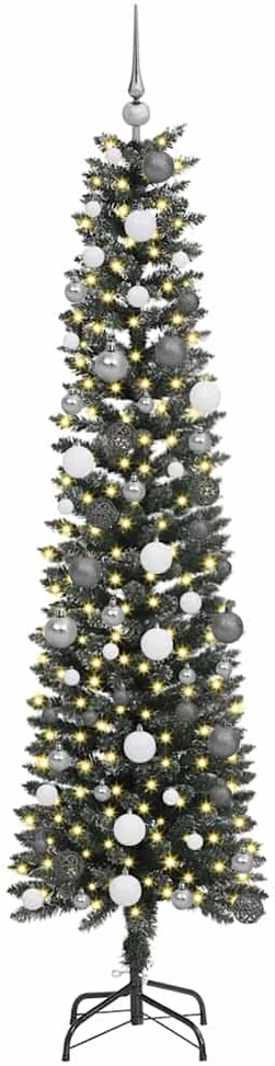 Dirbtinė Kalėdų eglutė Žalia 210 cm PVC, plastikas ir plienas