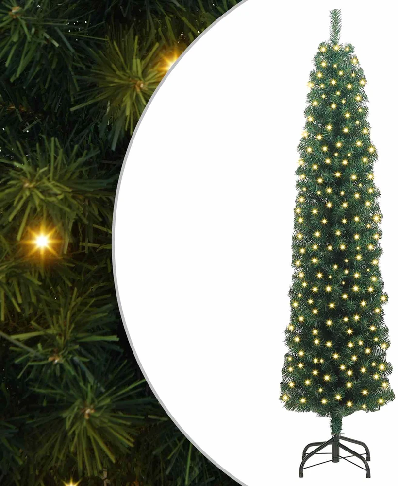 Dirbtinė Kalėdų eglutė Žalia 210 cm PVC, plienas ir plastikas