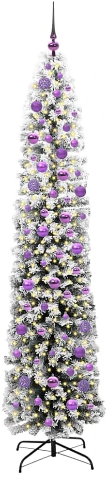 Dirbtinė Kalėdų eglutė Žalia 210 cm PVC, plienas ir plastikas