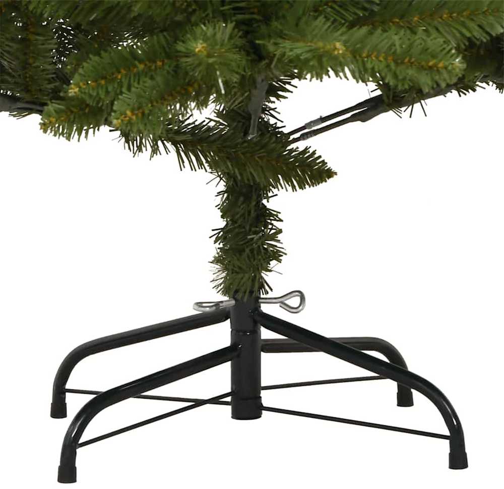 Dirbtinė Kalėdų eglutė Žalia 210 cm PVC ir metalas