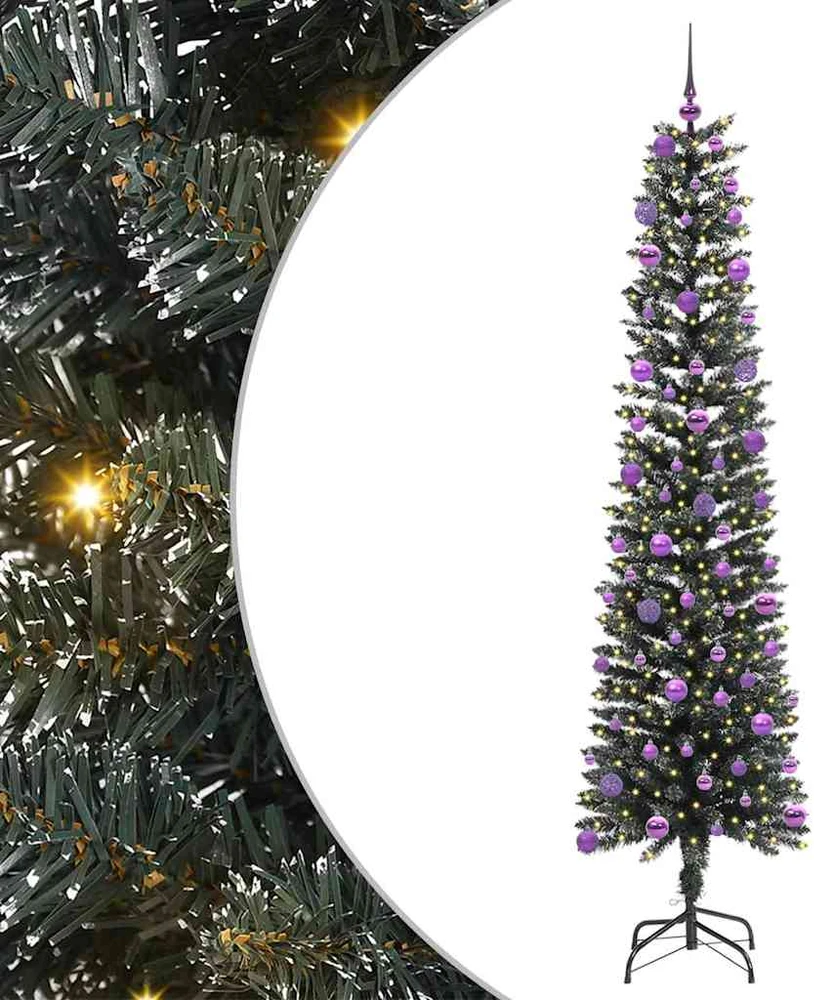Dirbtinė Kalėdų eglutė Žalia 210 cm PVC, plastikas ir plienas
