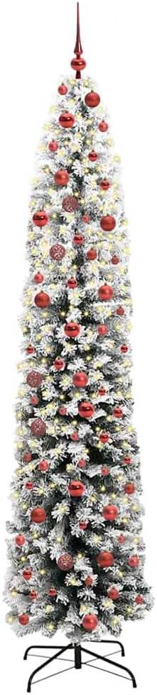 Dirbtinė Kalėdų eglutė Žalia 210 cm PVC, plienas ir plastikas