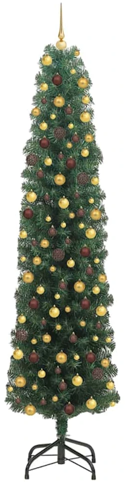 Dirbtinė Kalėdų eglutė Žalia 210 cm PVC, plienas ir plastikas
