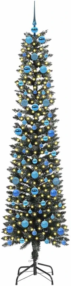 Dirbtinė Kalėdų eglutė Žalia 210 cm PVC, plastikas ir plienas