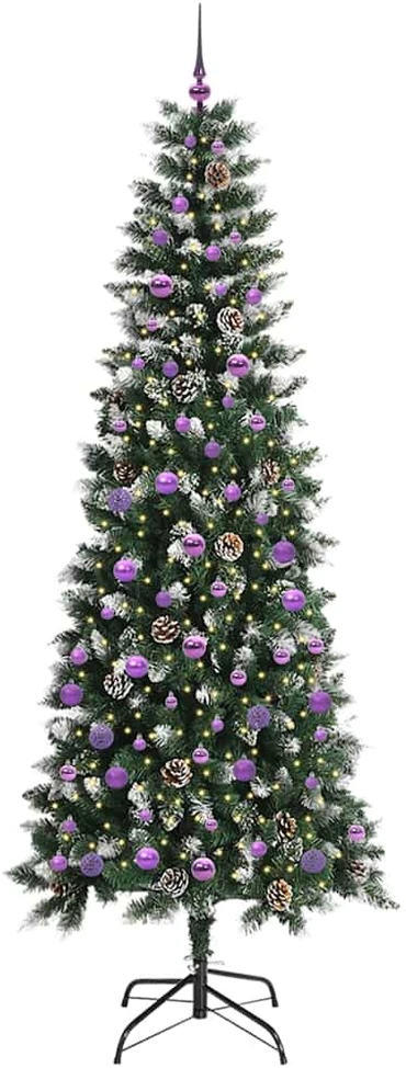 Dirbtinė Kalėdų eglutė Žalia 240 cm PVC, plastikas ir plienas