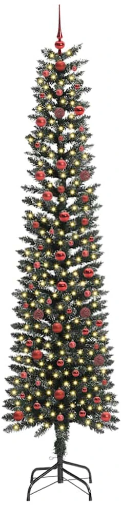 Dirbtinė Kalėdų eglutė Žalia 240 cm PVC, plastikas ir plienas
