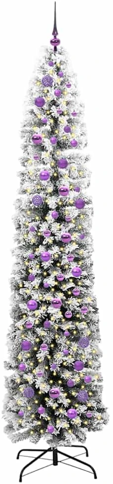 Dirbtinė Kalėdų eglutė Žalia 240 cm PVC, plienas ir plastikas