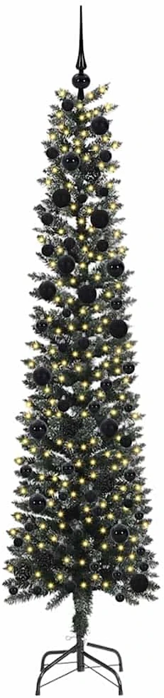 Dirbtinė Kalėdų eglutė Žalia 240 cm PVC, plastikas ir plienas