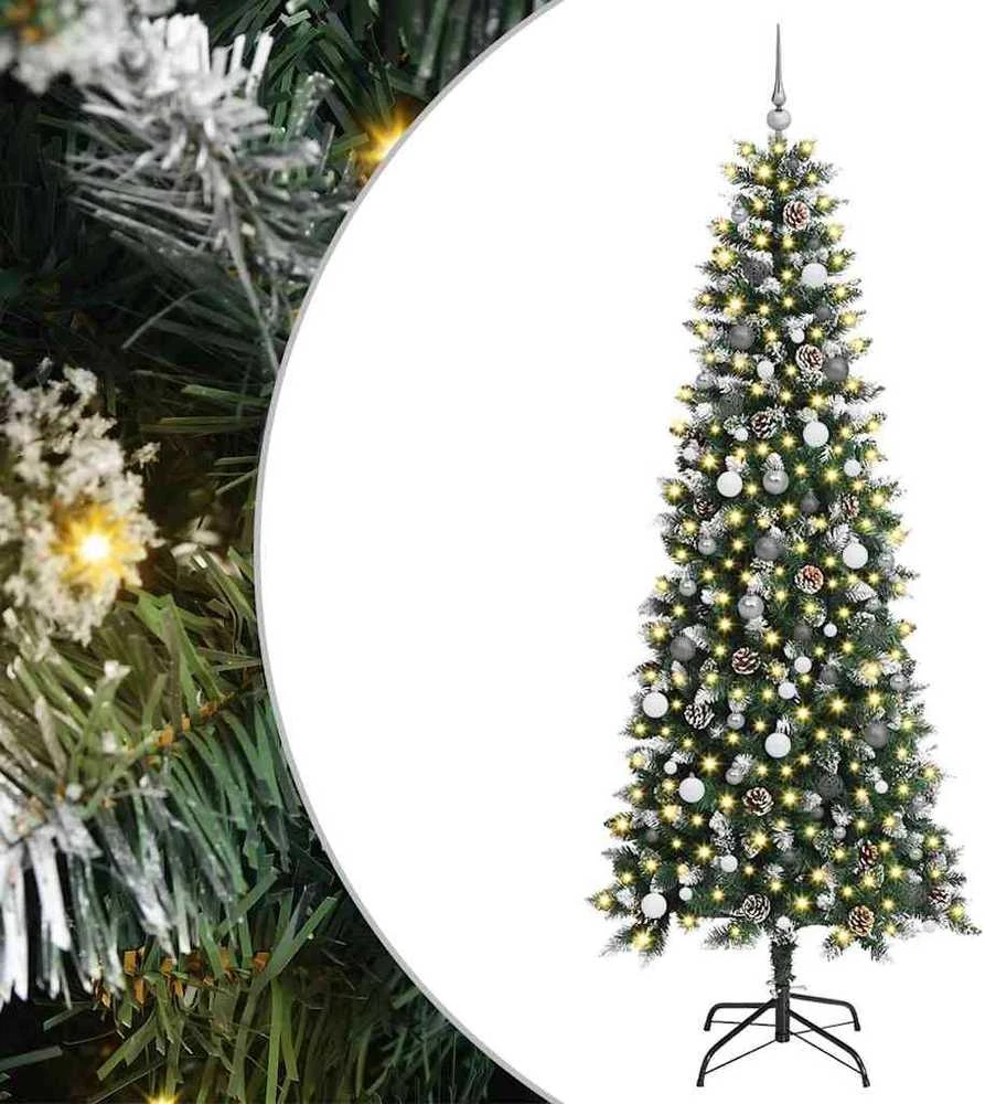 Dirbtinė Kalėdų eglutė Žalia 240 cm PVC, plastikas ir plienas