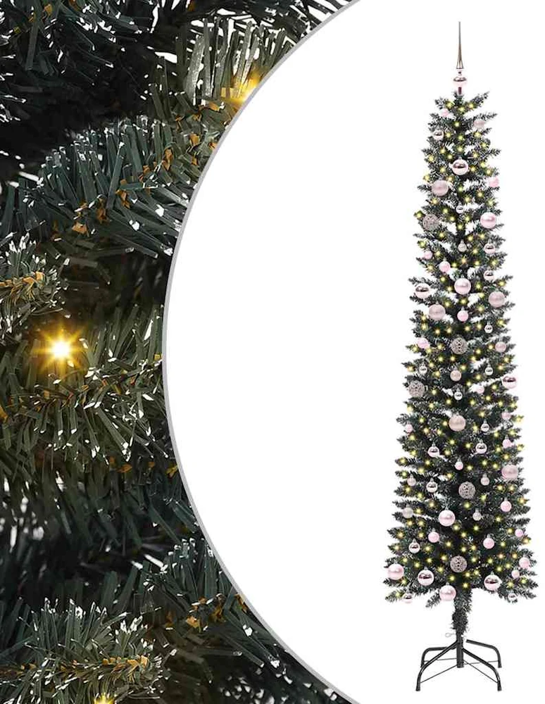 Dirbtinė Kalėdų eglutė Žalia 240 cm PVC, plastikas ir plienas