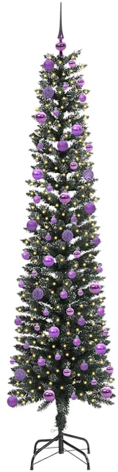 Dirbtinė Kalėdų eglutė Žalia 240 cm PVC, plastikas ir plienas