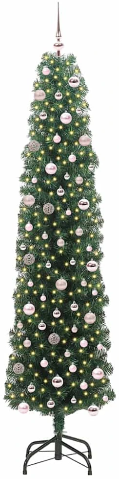 Dirbtinė Kalėdų eglutė Žalia 240 cm PVC, plienas ir plastikas