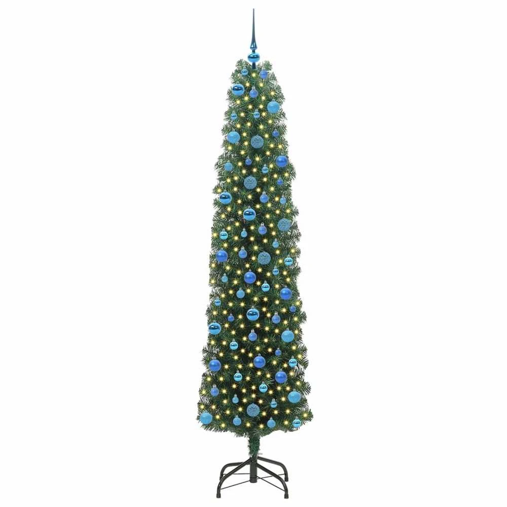 Dirbtinė Kalėdų eglutė Žalia 240 cm PVC, plienas ir plastikas