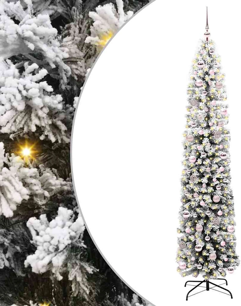 Dirbtinė Kalėdų eglutė Žalia 240 cm PVC, plienas ir plastikas