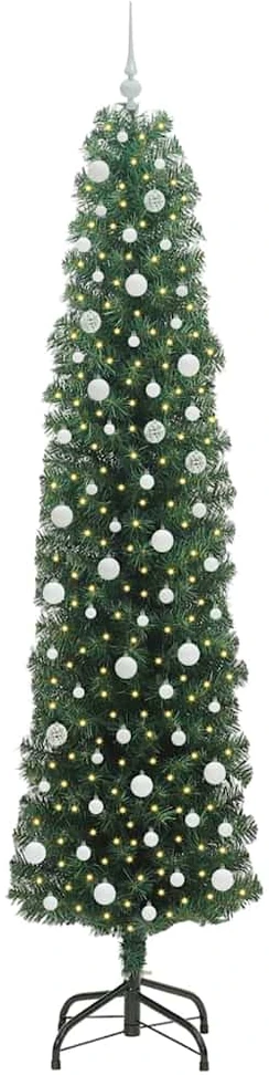 Dirbtinė Kalėdų eglutė Žalia 240 cm PVC, plienas ir plastikas