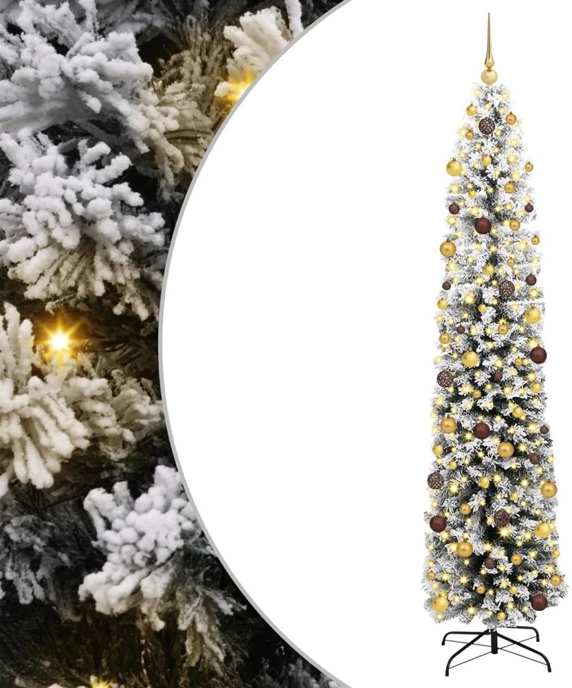 Dirbtinė Kalėdų eglutė Žalia 240 cm PVC, plienas ir plastikas