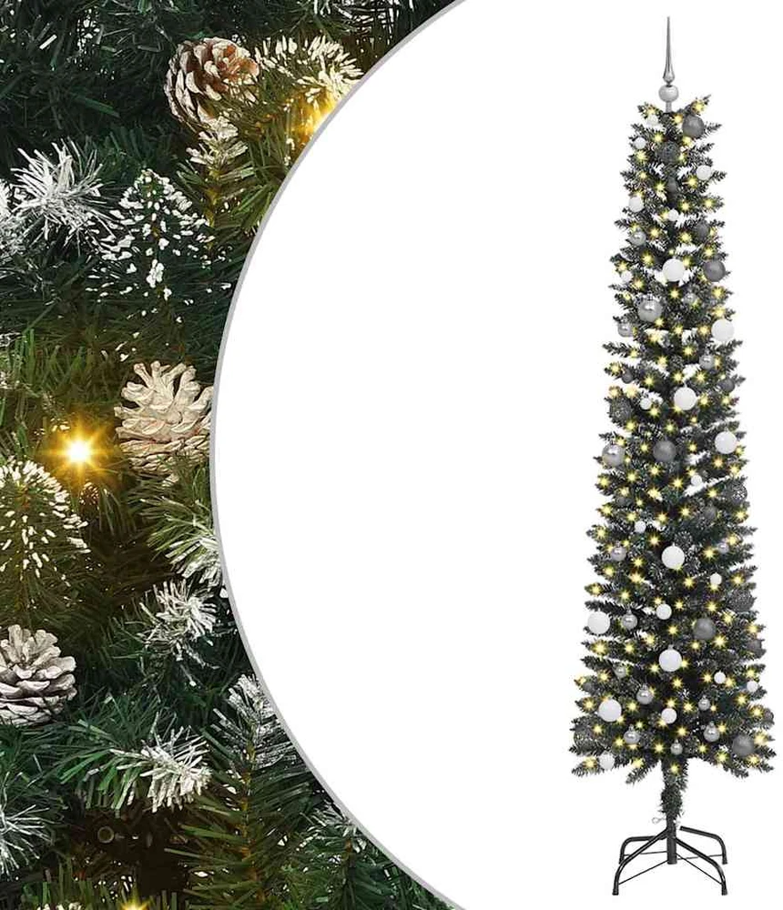Dirbtinė Kalėdų eglutė Žalia 240 cm PVC, plastikas ir plienas