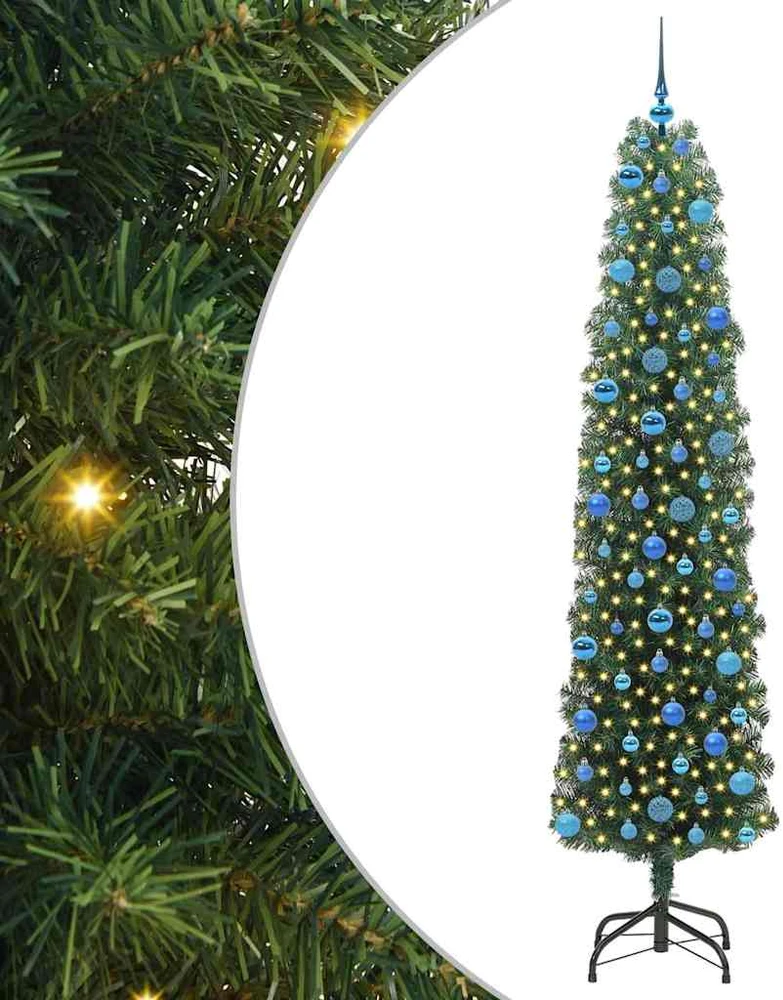 Dirbtinė Kalėdų eglutė Žalia 240 cm PVC, plienas ir plastikas