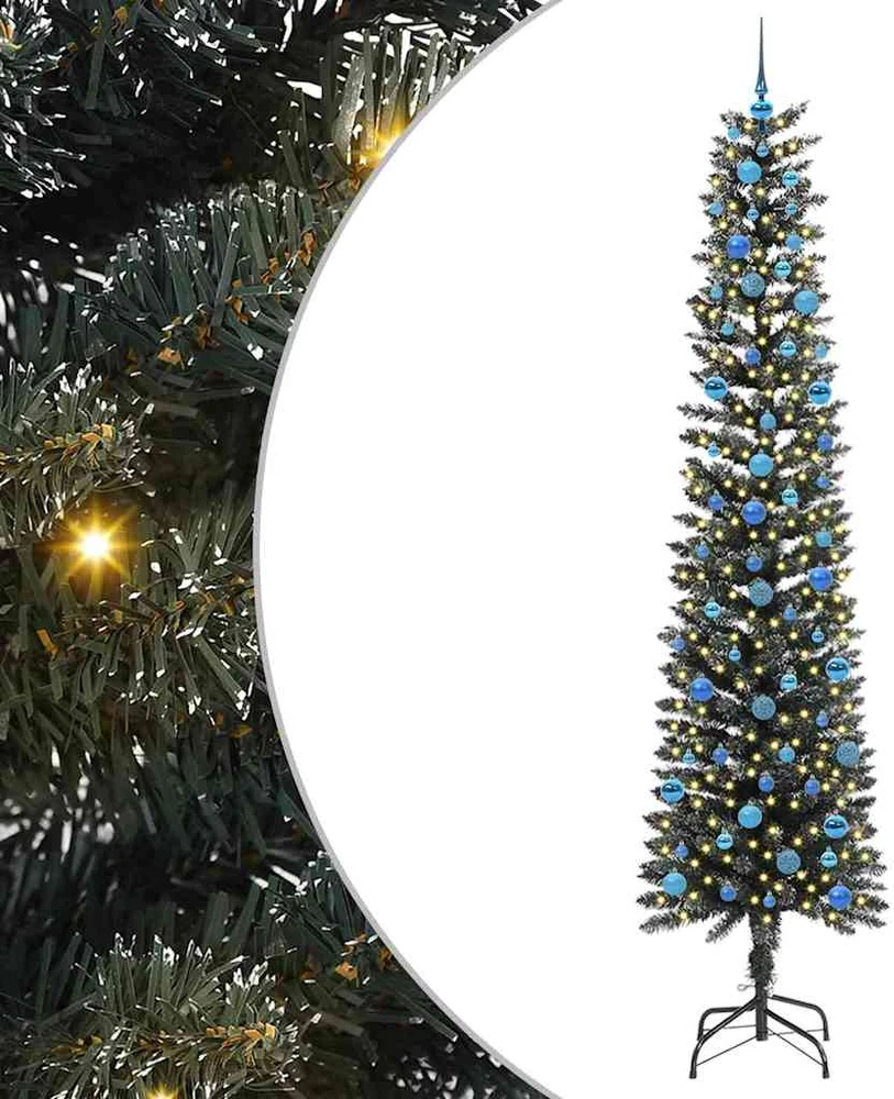 Dirbtinė Kalėdų eglutė Žalia 240 cm PVC, plastikas ir plienas