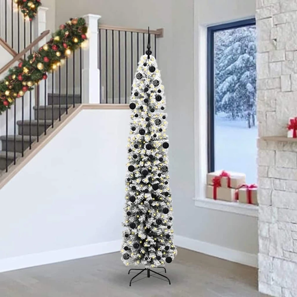 Dirbtinė Kalėdų eglutė Žalia 240 cm PVC, plienas ir plastikas
