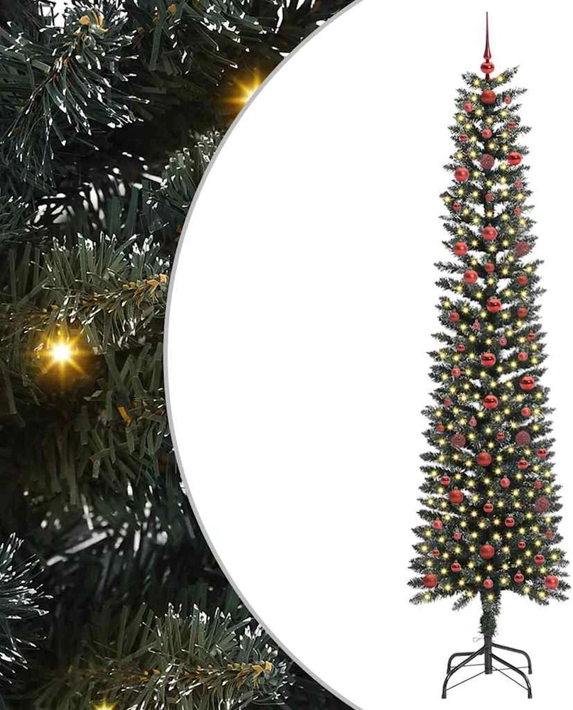 Dirbtinė Kalėdų eglutė Žalia 240 cm PVC, plastikas ir plienas