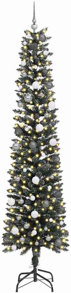 Dirbtinė Kalėdų eglutė Žalia 240 cm PVC, plastikas ir plienas