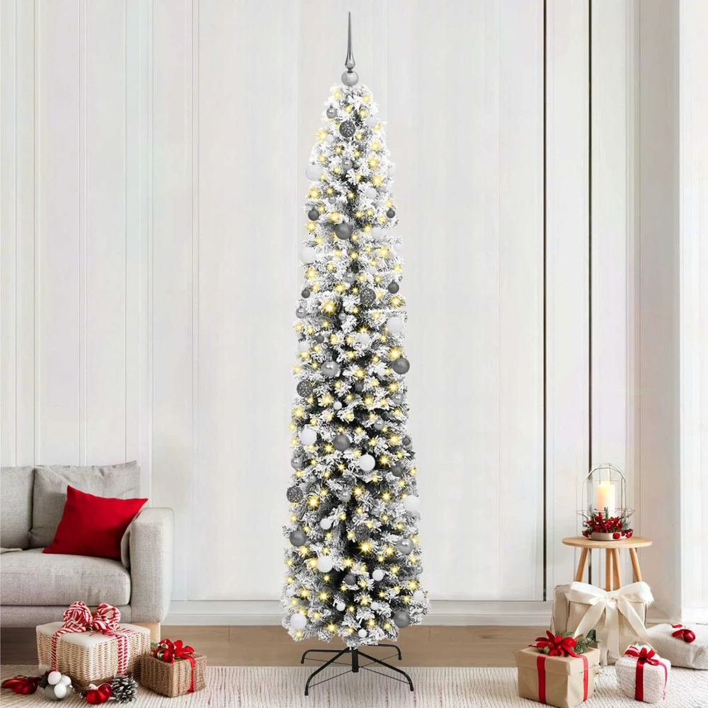 Dirbtinė Kalėdų eglutė Žalia 240 cm PVC, plienas ir plastikas