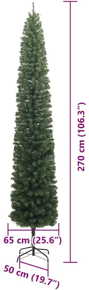 Dirbtinė Kalėdų eglutė Žalia 270 cm PVC, plienas ir plastikas