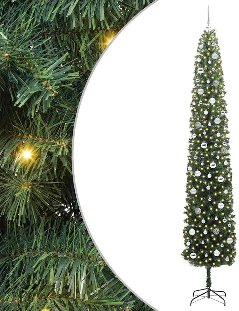 Dirbtinė Kalėdų eglutė Žalia 270 cm PVC, plienas ir plastikas