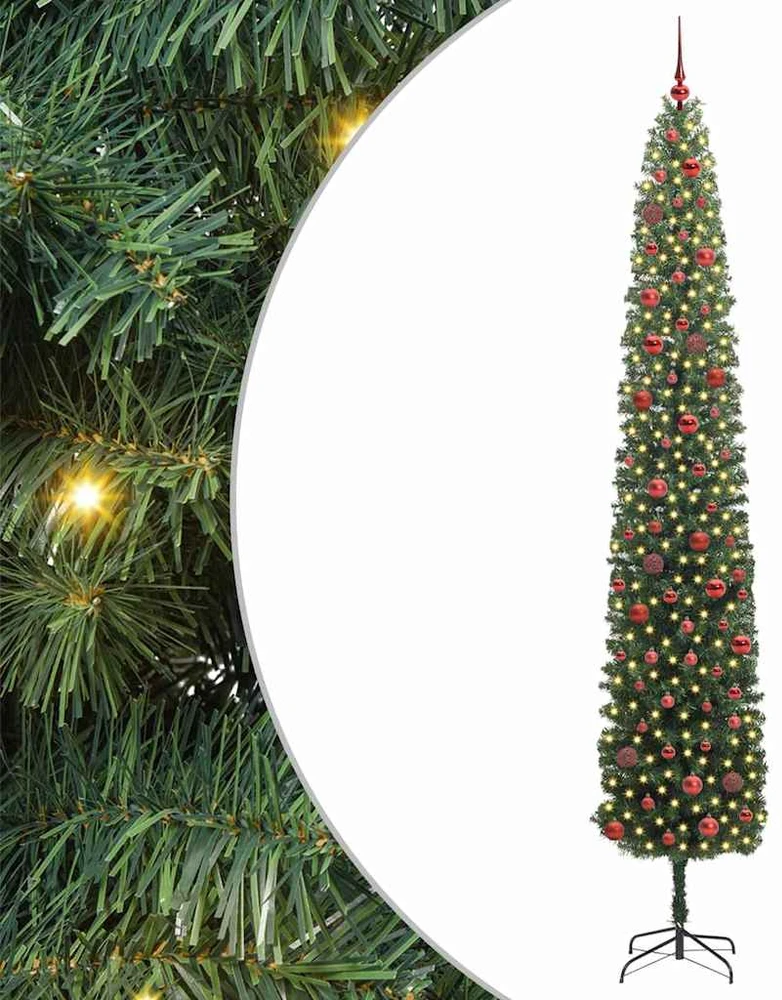 Dirbtinė Kalėdų eglutė Žalia 270 cm PVC, plienas ir plastikas