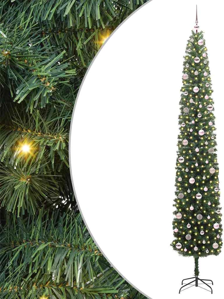 Dirbtinė Kalėdų eglutė Žalia 270 cm PVC, plienas ir plastikas