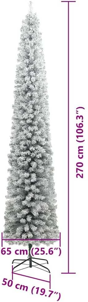 Dirbtinė Kalėdų eglutė Žalia 270 cm PVC, plienas ir plastikas