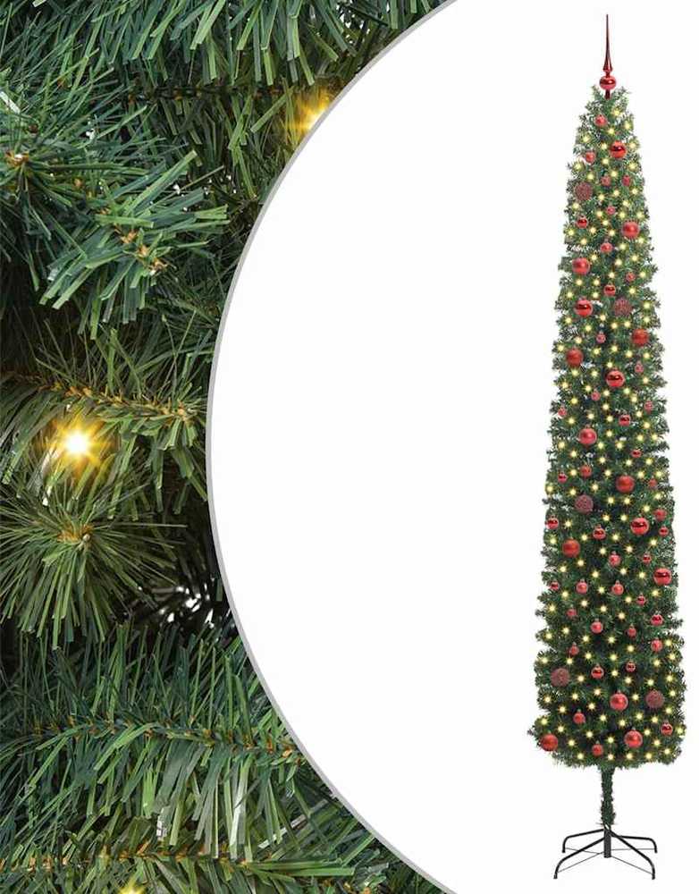 Dirbtinė Kalėdų eglutė Žalia 270 cm PVC, plienas ir plastikas