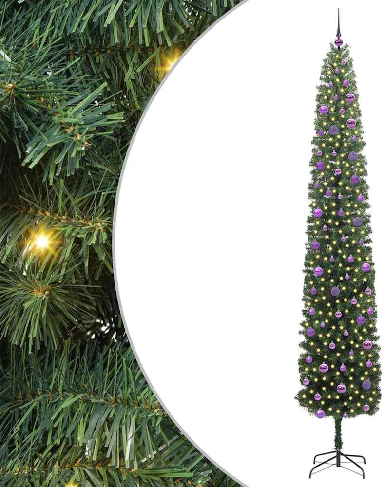 Dirbtinė Kalėdų eglutė Žalia 270 cm PVC, plienas ir plastikas
