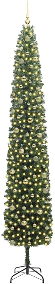 Dirbtinė Kalėdų eglutė Žalia 270 cm PVC, plienas ir plastikas